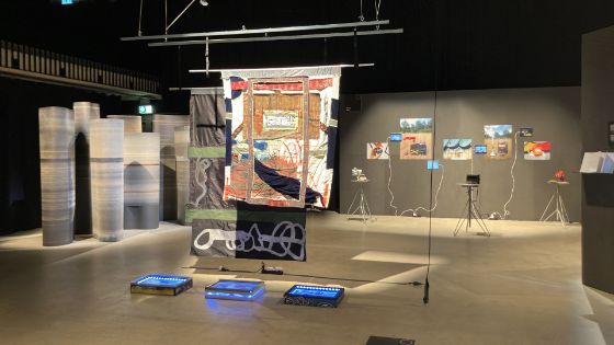 Ausstellungsansicht Wettbewerbsausstellung Chollerhalle Zug 2024