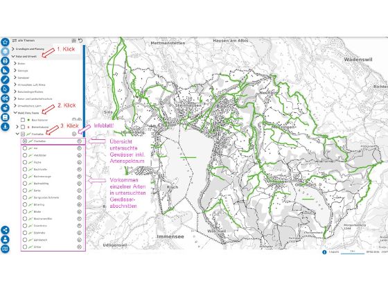 ZugMap Fischatlas Anleitung