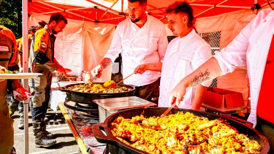 Verpflegung mit der eigenen ZSO Küche (Feldbedingungen)