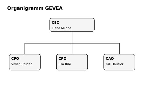 Organigramm GEVEA