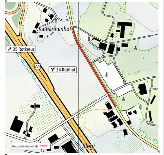 Übersichtsplan Holzhäusernstrasse