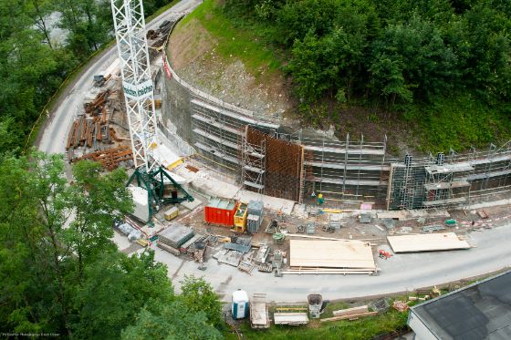 TBA KUBA KS P Sihlbrugg Stützmauer
