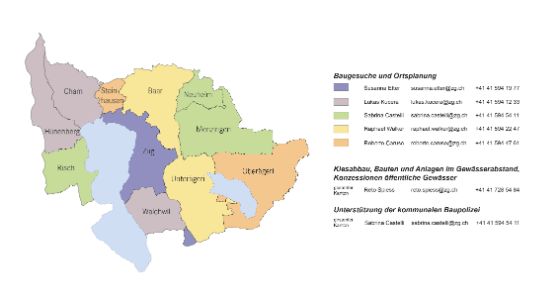 Responsibilities and municipal allocation Coordination center for planning and building applications