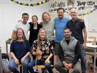 Mit Schirm, Charme und Mathematik: Die Fachgruppe auf einen Blick.