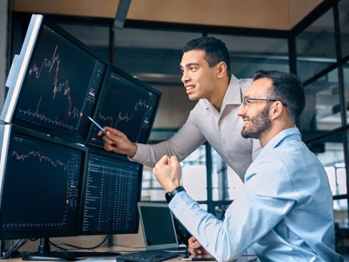 Arbeiten im Finanzsektor