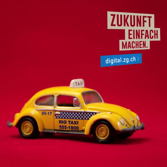 Visual Job-Taxi mit Logo