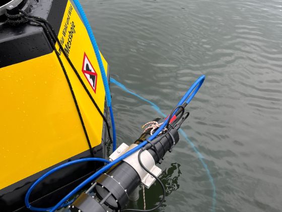 Die Unterwasserkamera Aquascope. (Bild: Kanton Zug)