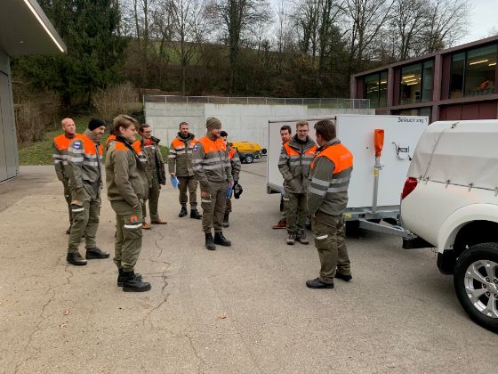 Bild 1: An-und Abkoppeln Anhänger