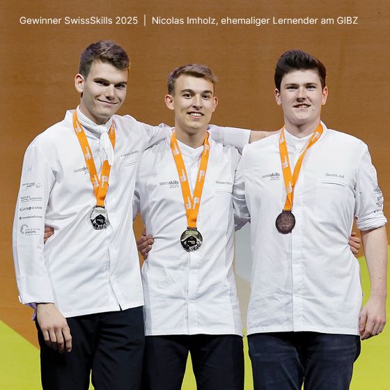 Gewinner Swiss Skills 2025 Nicolas Imholz - ehemaliger Lernender am GIBZ
