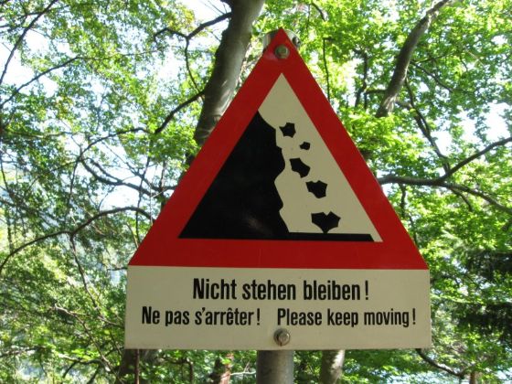 Bild 4 Beispiel für eine künftige Warntafel