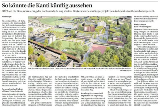 So könnte die Kanti künftig aussehen