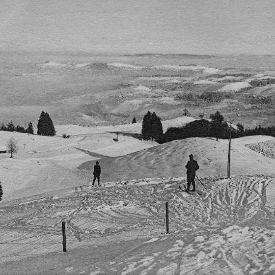 Skiabfahrt
