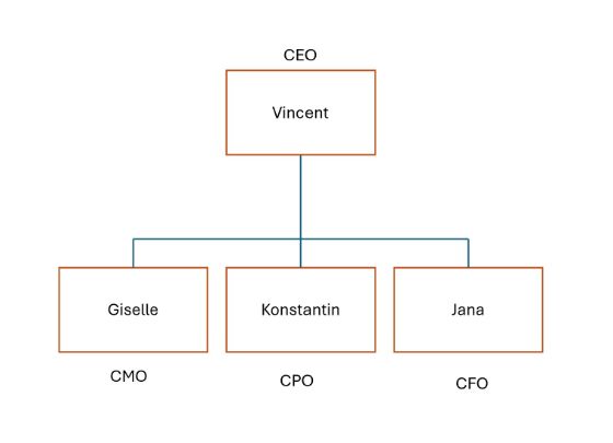 Organigramm Vinova