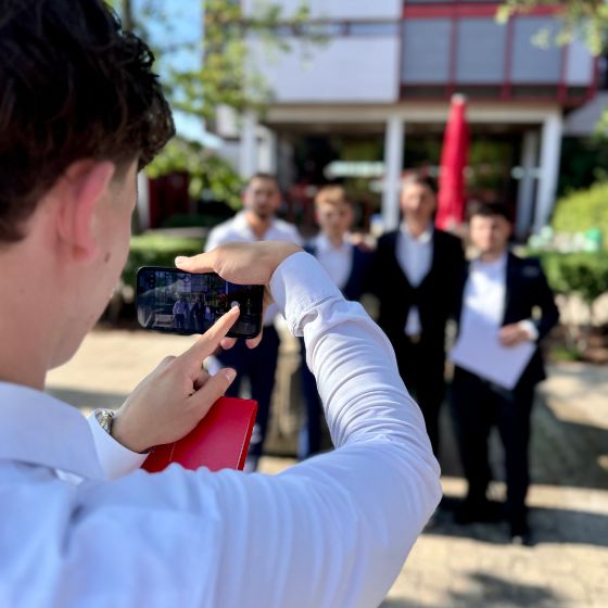 Gegenseitiges Fotografieren für spätere Rückblicke