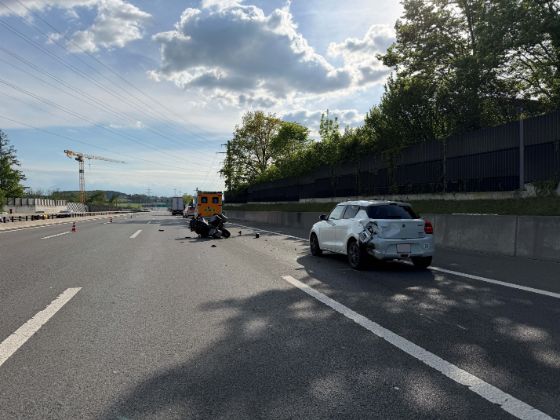 Tödlicher Verkehrsunfall auf der Autobahn A4