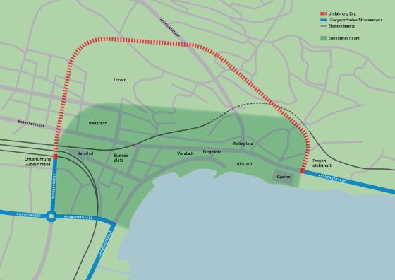 TB 0590 Plan Umfahrung Zug