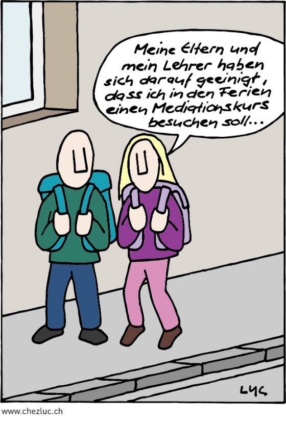 Besser lehren mit Humor — Neulich auf dem Schulweg