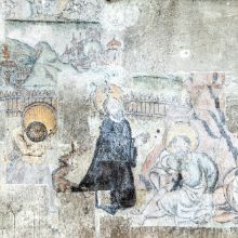 Denkmalpflege entdeckt seltene Wandmalereien in Zuger Altstadthaus