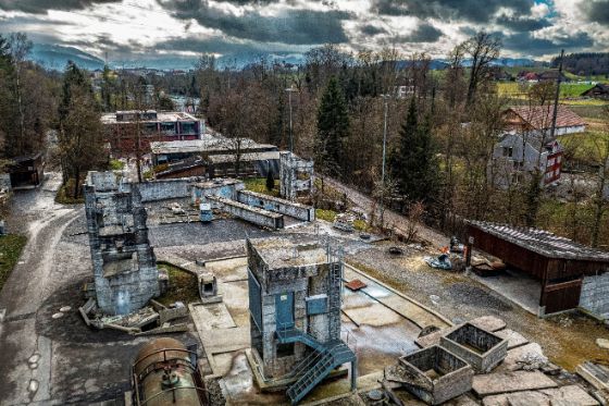 Übungsgelände des Ausbildungszentrums Schönau
