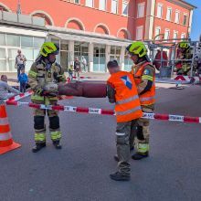 Zivilschutz-Einsatz am Tag des Denkmals in Baar