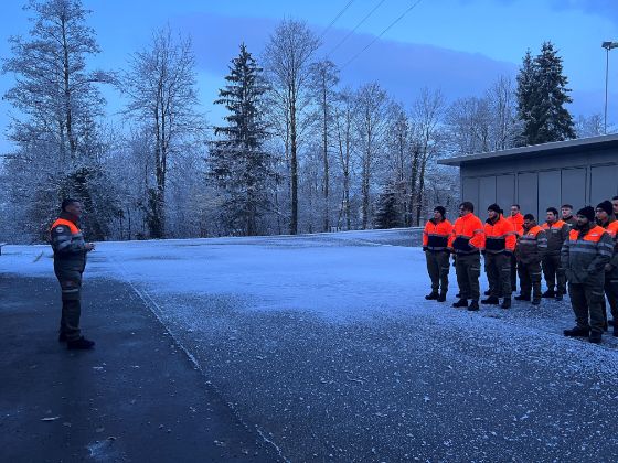 Morgendliches Antrittsverlesen