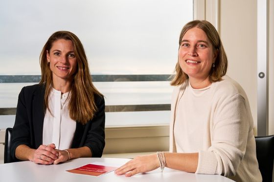 Géraldine Rossi und Olivia Bühler