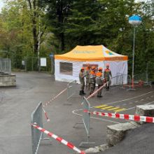 Zivilschutz-Wiederholungskurs der Betreuungskompanie 1