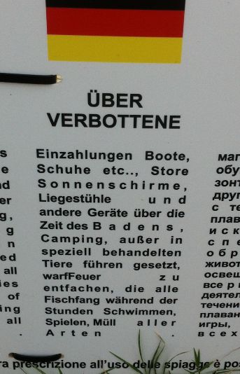 Über Verbottene