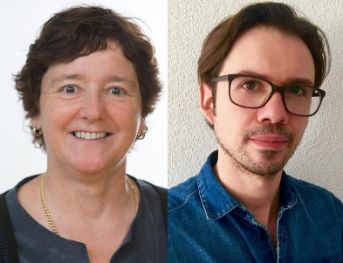 Verena Blum (NMG) und Claudio Giglio (Mathe)