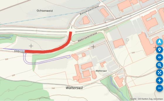 Situationsplan Walterswil