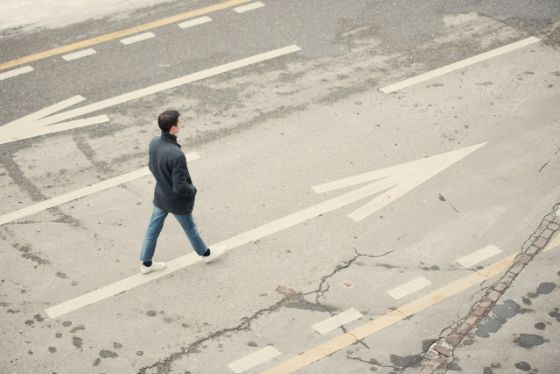 Auf der Strasse