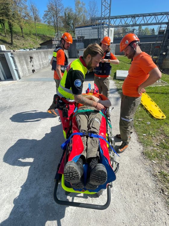 Übergabe Rettungsdienst