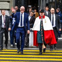 Feierlicher Empfang von Bundesrat Martin Pfister am 20. März 2025