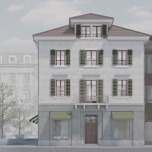 Start Gesamtinstandsetzung Neugasse 1 in Zug