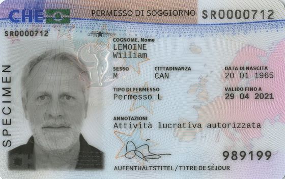 Aufenthaltstitel, Ausweis L für Drittstaatsangehörige