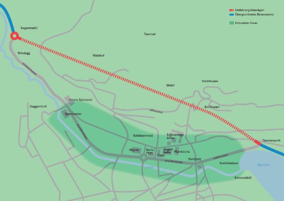 TB 0417 Plan Umfahrung Unterägeri JPG