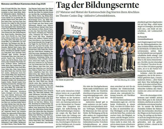 Tag der Bildungsernte