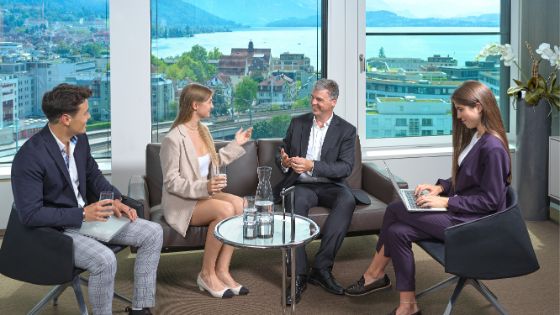 Meeting im Parktower in Zug