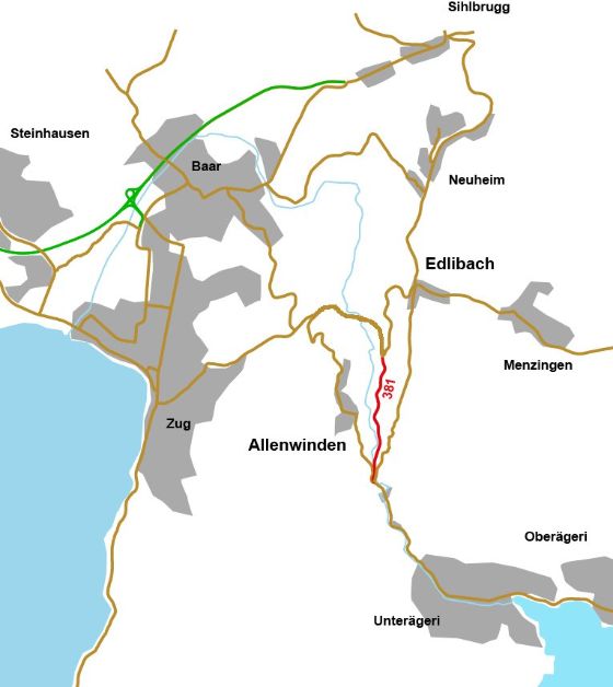 KS 381 Nidfuren Schmittli Situationsplan