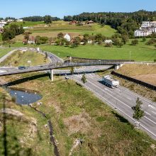 Garantiearbeiten an der Tangente Zug/Baar